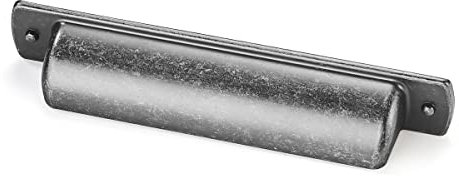 khtumeware 10 Pack 3(76mm) Vintage Drawer Pulls Antique Pewter Cabinet Bin Cup Pulls Kitchen Hardware Iron Cabinet Handles Drawer Handles Knobs.…