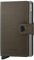 Secrid Unisex-Erwachsene Miniwallet Carbon Khaki Reisezubehör-Brieftasche, Talla única