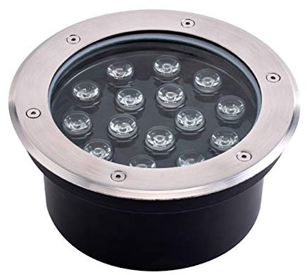 Focos Jardin Suelo Empotrable Luz Led Suelo Exterior Brillo Alto Foco De Suelo Empotrable De Color IP67 A Prueba De Agua AC85-265V Utilizado Para Iluminar La Pared, Terraza, Césped ( Color : Blanco cá