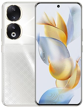 HONOR 90 Smartphone 5G 12GB 512GB, AMOLED 6.7 a 120 Hz, Cámara Principal de 200 MP, 5000mAh Batería, Android 13, Dual Sim, NFC, (Sin Cargador) Plata