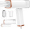 Handheld Iron Travel Clothes Steamer - Portable Steam Iron 20s Fast Heat-up Wrinkle Release Fabric Spray with Brush Measure Cup Detachable Water Tank Lightweight Garment Steamer for Trave Home Office