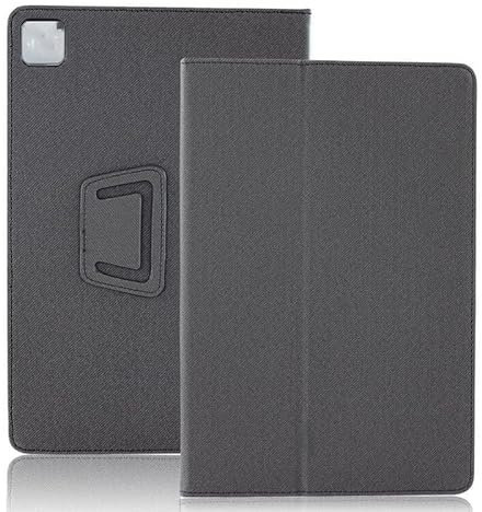 INSOLKIDON Compatible with DOOGEE T10S 10.1 INCH Tablet case, Full Coverage Ultra Slim leather Cover Case with folding Stand Cover Rugged with Auto Sleep/Wake (Black)