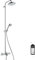 Hansgrohe Colonne Bain Douche thermostatique Croma 220 + nettoyant Briochin