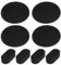OTOTEC 2 Sets Kopfhörer-Schaumstoff-Pads + Kopfbandkissen, inklusive 4 Ohrpolster, 4 Kopfbügel, kompatibel mit Koss Porta Pro Sporta Pro, Schwarz