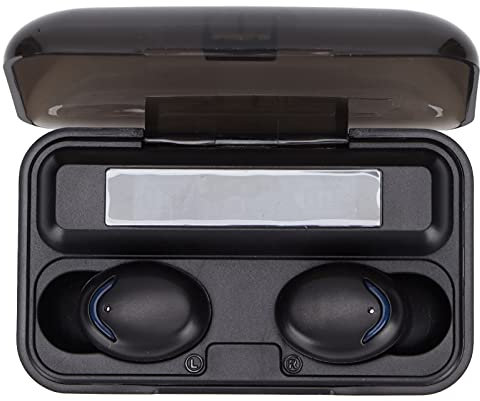 Rankomu Wireless Earbuds F9 5C Wireless Headphones, True Wireless Earbuds with Wireless Charging Case for Sports, Bluetooth Stereo Earphones, Lightweight Design