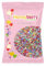 Bunte Stränge Streusel 55g - Natürliche Essbare Streusel Tortendeko - Bunte Streudeko, Zuckerstränge, Zuckerstreusel Perfekt zum Verzieren von Kuchen, Cupcakes und Desserts - Hergestellt in der EU