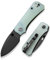 CIVIVI Baby Banter Folding Pocket Knife with 5.94CM Nitro-V Blade & Natural G-10 Handle, Outdoor Knife with Clip (C19068S-8)