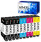 Fooylen 604XL Patronen Kompatibel für Epson 604 XL Druckerpatronen Multipack Tintenpatronen für Expression Home XP-3200 XP-4200 XP-2205 XP-3205 XP-4205 XP-2200 Workforce WF-2910 WF-2930 WF-2935 2950