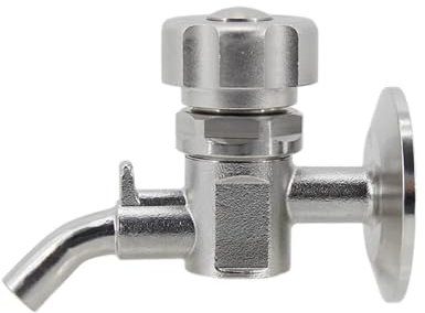 Équipement de brassage Vanne d'échantillon TC 1.5 , pince sanitaire en acier inoxydable 304, vanne d'échantillon de brassage, fermenteur conique for brassage à domicile Équipement de brassage(A)