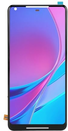 Ausla Conjunto de Pantalla para Teléfono Móvil, Pantalla Sensible Al Tacto de 6 Pulgadas para 2XL, Tecnología de Visualización Clara, Reemplazo Ideal para Agrietadas y Problemas de Visualización