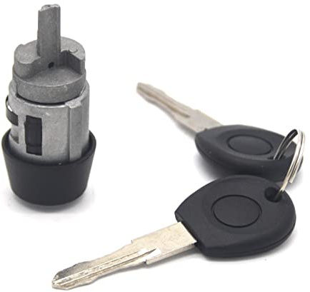 Qklyxr ZÜNDSCHALTER-SCHLOSS-ZAHNSATZ, for VW, TRANSPORTER CARAVELLE T4 1990-2003 Verriegelungsmechanismus für Autotüren vorne