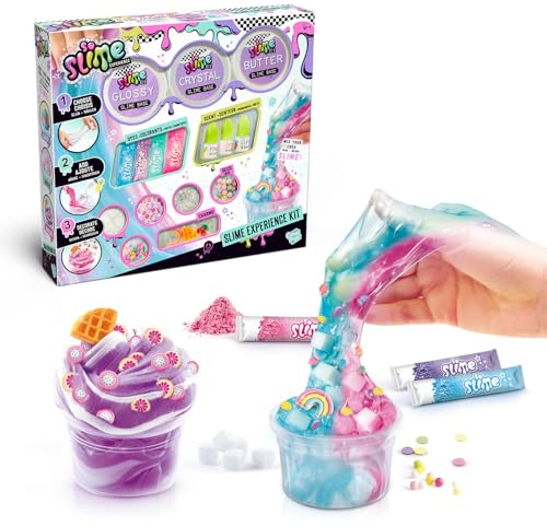 C Toys - So Slime – Slime Experience Premium-Set – eine Ultra-individuelle Kreation – Wähle Deine Textur, Duft, Deko – Geschenkidee für Kinder ab 6 Jahren – Kreativzeit – Fantasie – SSC 342