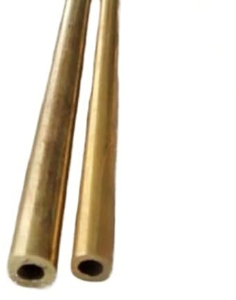 Cabluandry 2 Stück 4 Messingrohr Messergriffschrauben Pin Niete 2mm 3mm 4mm 5mm 6mm 8mm 10mm Hand DIY Hohl(2mm OD X 1mm ID)