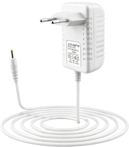 12V 1,25A Netzteil 15W mit 4,0×1,7mm Stecker, Weiß | Kompatibel mit Echo Dot 3/4/5 Gen,Echo Dot Kids und Echo Show 5. 2m Kabel für stabile Stromversorgung von kompatiblen Geräten