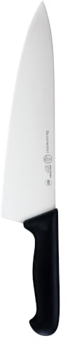 Messermeister Pro Series Kochmesser mit breiter Klinge, 25,4 cm, deutscher X50-Edelstahl und NSF-zugelassener Polyfaser-Griff, 15-Grad-Kante, rostbeständig und leicht zu pflegen, hergestellt in
