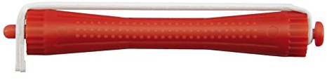 Comair 3012023 Kaltwellwickler !ER mit Rundgummi, 9 mm, Länge 90 mm, hellrot
