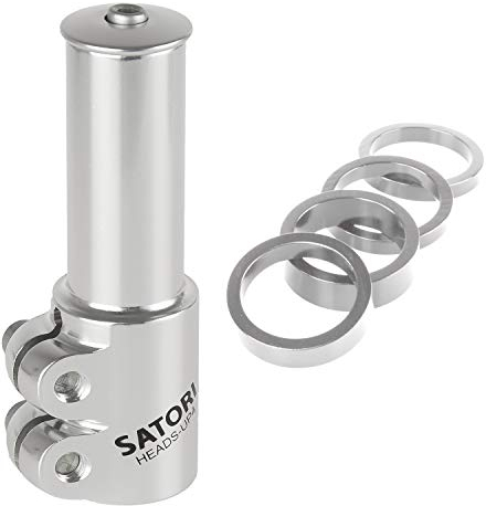 Satori Höhen-Adapter für Ahead-Vorbau, silber