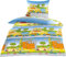Bierbaum Kinder Bettwäsche Baustelle Baufahrzeuge 2325 Renforce 80 x 80 135 x 200 cm