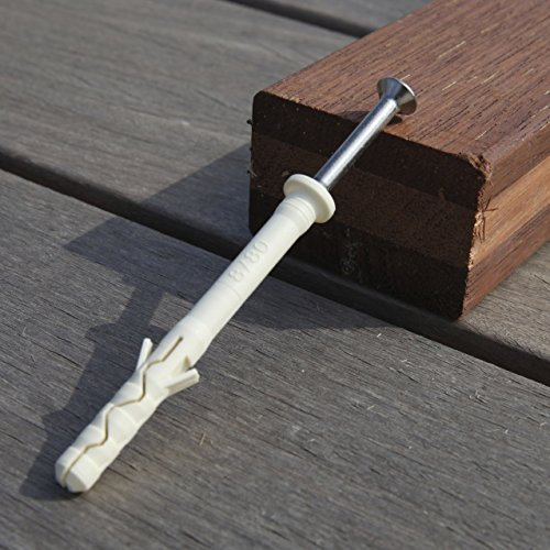 Cheville à frapper speciale terrasse inox A2 8x80mm