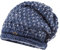 maximo Mädchen Beanie Grobstrick Mütze, Blau (Denim 40), 55/57