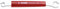 Unior Mavic-Llave para Radios, Color Rojo, Unisex Adulto, Talla única