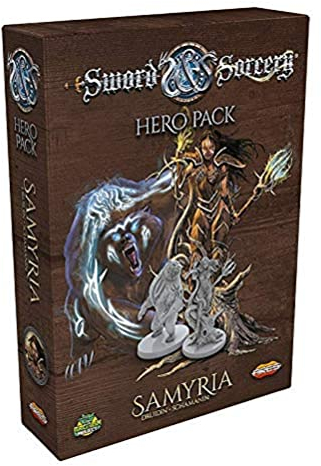 Ares Games, Sword & Sorcery – Samyria, Helden-Erweiterung, Expertenspiel, Dungeon Crawler, 1-5 Spieler, Ab 13+ Jahren, 30+ Minuten, Deutsch