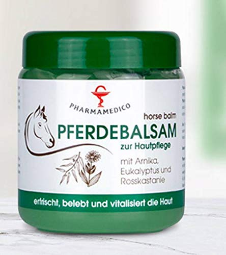 Pharmamedico Pferdebalsam mit Arnika, Eukalyptus und Rosskastanie - Erfrischt, belebt und vitalisiert