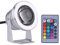 EECOO IP67 Waterproof Submersible Spot light, RGB Color Change Landscape Lamp, Underwater Rotatable Pond Lights With Remote for Aquarium Fish Tank Garden Fountain Pond Pool Decor Spotlight, 12V underw