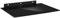 Single Floating Component Rack Floating Wall Mount Shelf Glass Single Wall Shelf Black DVD DVR for Cable Box, Game Machine, DVD Player, Media Equipment, Karaoke Tempered Glass(1 Piece)