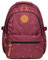 KAUKKO Schöner und durchdachter Rucksack mit Laptopfach für 15 Zoll Schule Uni 22L, Rot Jnl-ks24-30, one size, Tagesrucksack