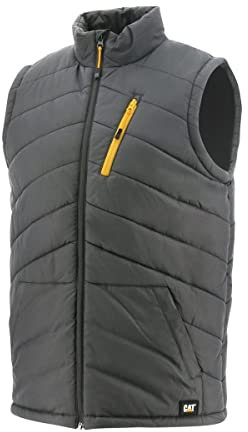 Caterpillar CAT Workwear Mens Essentials Quilted Bodywarmer Gilet, L