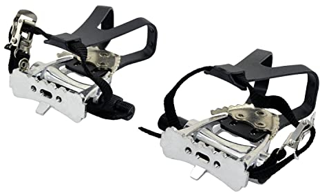 FPD NWL-363 Rennradpedale mit integrierten Zehenclips, Riemen FD2333, Rennrad Zubehör