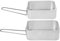 Summit Set of 2 Nesting Aluminium Mess Tins for Camping & Cooking