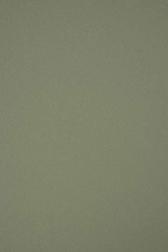 Netuno 10 hojas de papel oliva A5 148x210 mm 120g Materica Verdigris papel reciclado ecológico doble cara para manualidades tarjetas invitaciones scrapbooking cubiertas de libros embalajes cajas
