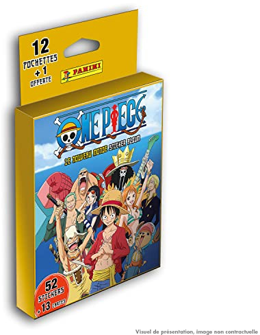 Panini One Piece Le Nouveau Monde Blister 12 Pochettes + 1 Offerte