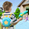 Rucksack Tankrucksack Wasserpistole Kinder,Wasserspritzpistole Water Gun Blaster mit Großer Tank 1500ml,große reichweite 10M,Spritzpistole Wasserspritze für Sommer-Pool-Strand-Spielzeug im Freien
