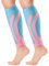 CAMBIVO 2 Paar Wadenbandage, Kompressionsstrümpfe Damen Herren, Stützstrümpfe, Compression Socks, Waden Kompression, Waden Beinlinge für Sport, Fussball, Laufen, Schwellung, Erholung