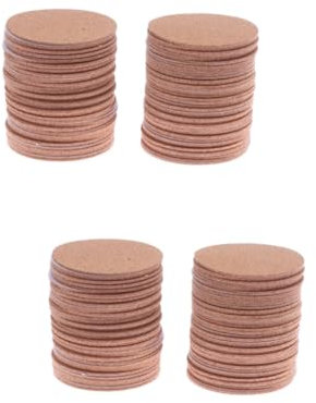 IMIKEYA Schreibtischunterlage Für Schreibtisch 60 STK Glasuntersetzer Kaffetisch Liner 100mm Schreibtischaufsatz
