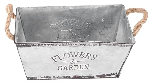 Supvox Eimer-blumentopf Metall-handwerksgriff Leicht Zu Tragen Multifunktional Geeignet Für Den Hausgartenladen Zur Dekorativen Blumenpräsentation