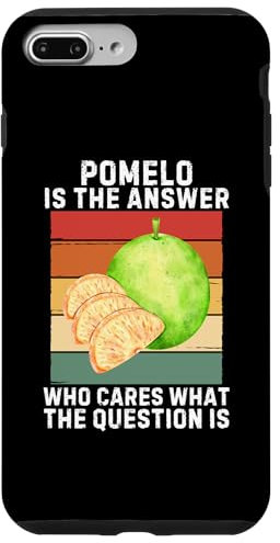 Hülle für iPhone 7 Plus/8 Plus Vintage Pomelo Is The Answer Cares What The Question Is