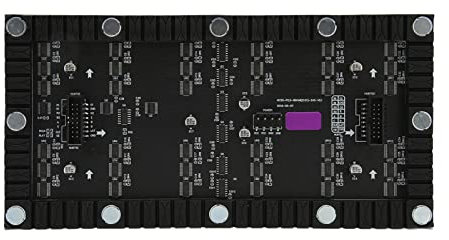 96 X 48 RGB-LED-Matrix-Panel-Display, Flexibel, 2,5 Mm Abstand, Einstellbare Helligkeit für Ras Pi Pico, mit Zwei HUB75-Schnittstellen für Heimwerker-Anwendungen