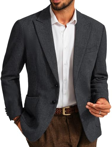 PJ PAUL JONES Sakko Blazer Britannique en laine pour homme Coupe droite Style sportif