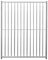 Dog Run Panels Galvanised Steel Kennel Heavy Duty Walk In Animal Enclosure Pen Fence Playpen Outdoor Support Bar 8cm Bar Spacing 1.84m x 1.5m Modular FREE Ground Fixing Brackets & Fixing Kit