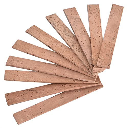 10 Stück Klarinettenkorken Reparaturset Abdichtung, 2 PCS | Hohe Flexibilität und Geräuschbeständigkeit, Weicher Kork, Blatt-Reparaturzubehör für Klarinette Holzblasinstrument Wartung