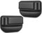 2PCS Car Seat Storage Box with Cup Holder Front Side Gap Filler PU Leather Organizer Slot Pockets For Car Seats For Cell Phones Keys Cards Wallets Storaging