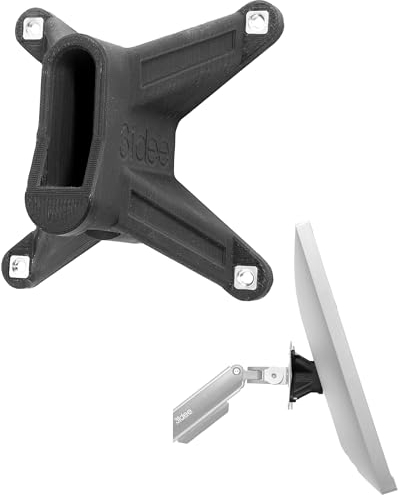 3IDEE Adattatore VESA compatibile con HP Omen 27 (2023) - Supporto per monitor 75 x 75 mm - Per monitor senza collegamento VESA