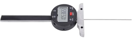 Elektronischer Tiefenmesser, Elektronischer Tiefenmesser, Digitaler Tiefenmesser, LCD-Display, 100 Mm, 4 Zoll, Bereich 0,001 Mm, 0,00005 Zoll, Genauigkeit, Dünner Stab, Digitaler
