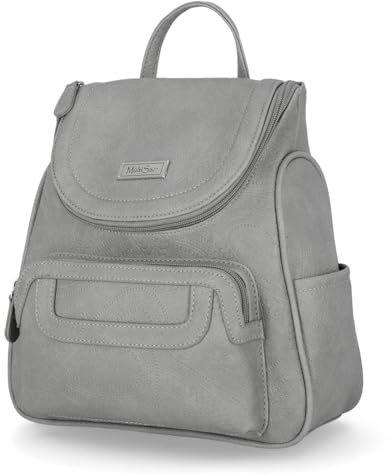 MultiSac Damen Major Backpack Rucksack, Victoria Floral Steel, Einheitsgröße