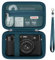 Supmay Hard Travel Case for Fujifilm X100VI / X100V / X100F/ X100S Digital Camera, Digital Camera Storage Case with Mesh Pocket for Batteries, SD Card, USB Cable, Blue