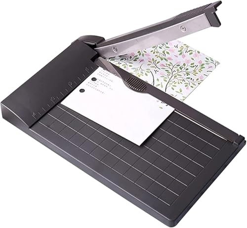 ININOSNP Stapelbarer Papierschneider Tragbarer A5-Schneideplotter mit 3 Blatt Kapazität for handgeschöpftes Papier, Etiketten, Fotos und Karton